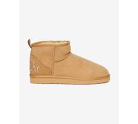 Bottes Superdry Suede Sherpa Mini beige femme - 38/39