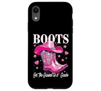 Bottes sur Le Sol jusqu'à la 6e année 1er Jour d'école Coque pour iPhone XR