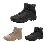Bottes tactiques pour homme, bottes de combat légères, bottes militaires durables, bottes de travail, bottes de plein air, bottes de randonnée, de camping, bottes militaires, bottes de trekking, Noir