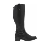 Bottes talon décroché bas - Rieker - Femme - Synthétique - Fermeture zippée - Noir 39