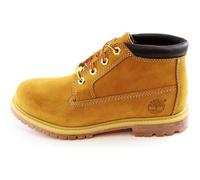 Bottes Timberland NELLIE DBLE WHEAT YELLOW pour femme - Cuir imperméable - Blanc 37
