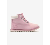 Bottes Timberland Pokey Pine rose blanc bébé - 24