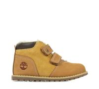 Timberland Pokey Pine Warm Lined Hook&loop Toddler Boots Beige EU 23 Garçon