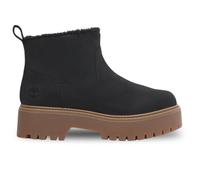 Bottes - TIMBERLAND - Stone Street Mid - Femme - Cuir - Noir - Lacets 38 1/2