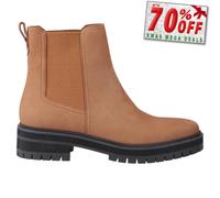 Bottes Toms Bennet Femme Cuir Décontractées Designer Mode Marron