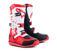 Bottes Trial Alpinestars Tech T Rouge Vif/Noir/Blanc45,5 Rouge Vif,Noir,Blanc