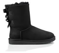 Bottes - UGG - Bailey Bow II - Cuir Noir - Talon Plat - Haute 36
