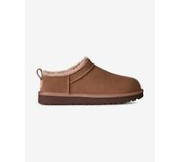 Ugg - Chaussons d'extérieur rembourrés - W Classic Micro Rocky Oak pour Femme en Cuir - Taille 5 US - Marron Marron 5 US