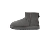 Bottes - UGG - Classic Mini II - Gris - Tige en cuir - Semelle Treadlite - Résistantes à l'eau 36