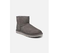 UGG Classic Mini Bottes pour Homme in Grey, Taille 42, Cuir/Shearling/Daim/Double Face