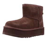 Bottes - UGG - CLASSIC MINI PLATFORM - Talon compensé 2 - Lacets - Marron 32,5