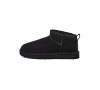 Bottes UGG Classic Ultra Mini II Noir pour Femme - Tige Basse en Cuir avec Doublure UGGplush™ 38
