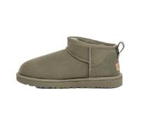 Bottes UGG CLASSIC ULTRA MINI - Kaki - Cuir suède - Doublure en peau de mouton 37