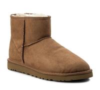 UGG Bottes Classic Mini Homme Marron en daim Taille 41