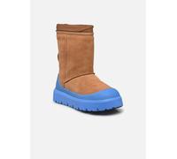 Bottes UGG M CLASSIC SHORT WEATHER HYBRID pour Homme 38 Marron