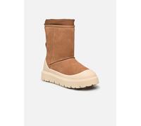 Bottes UGG M CLASSIC SHORT WEATHER HYBRID pour Homme 39 Marron