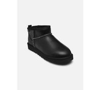 Bottes UGG M CLASSIC ULTRA MINI LTHR REGEN pour 43 Noir