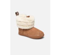 Bottes UGG Mini Quilted Fluff 2 pour Enfant 23 1/2 Marron