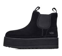 Bottes UGG NEUMEL PLATEFORM CHELSEA - Noir - Tige en daim - Gore élastique - Femme 41