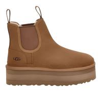 Bottes UGG Neumel Platform Chelsea Châtaigne - Femme - Daim-Nubuck - Plateforme 5cm 41