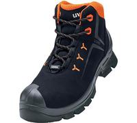 bottes uvex 2 MACSOLE® S3 noir, orange largeur 11 taille 40