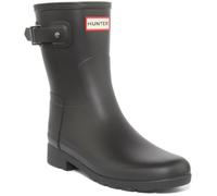 Bottes Wellington courtes raffinées pour femme Hunter - Noir - Caoutchouc - Imperméable 36