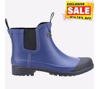 Bottes Wellington Femme Imperméables Mi-Mollet Cotswold Blenheim Bleues