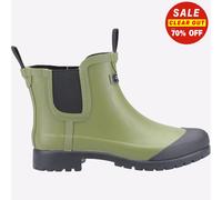 Cotswold Blenheim Femmes Imperméable Mi Cheville Bottes en Caoutchouc Vert