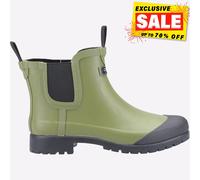 Cotswold Blenheim Femmes Imperméable Mi Cheville Bottes en Caoutchouc Vert