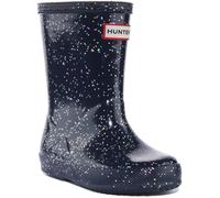 Bottes Wellington pour enfants Hunter - Marine - Paillettes - Caoutchouc - Plat 22