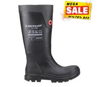Bottes Wellington Unisex À Embout Acier De Sécurité Dunlop TerraPro Noires