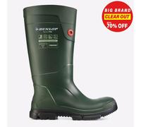 Bottes Wellington Unisex De Sécurité Complètes Dunlop TerraPro Vertes