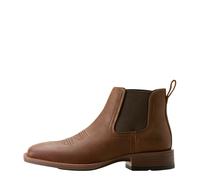 Bottes western bout carrÃ© Ariat Chelsea Booker Chelsea Wide Marron 45