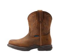 Bottes western bout rond femme Ariat Anthem Toe II - glazed brown 38