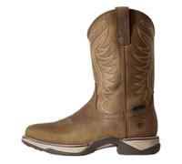 Bottes western en cuir femme Ariat Anthem H2O Beige 38,5
