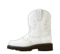 Bottes western en cuir femme Ariat Gembaby Blanc 41,5