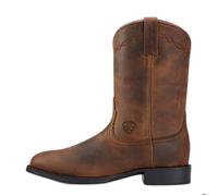 Ariat Brown Heritage Roper Western Boots