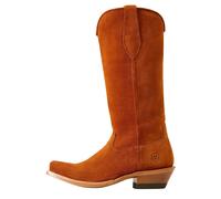 Bottes western en cuir femme Ariat Memphis Orange 41