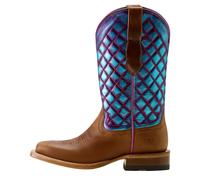 Bottes western femme Ariat Frontier Wittman Bleu 38
