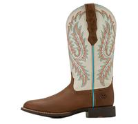 Bottes western femme Ariat Round Up Toe StretchFit Marron 38,5