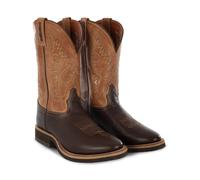 Bottes western Pool's Team Roper Marron 42