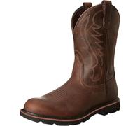 Bottes western pour homme Bottes de cowboy western en cuir Plus for hommes | Chaussures en cuir toutes saisons à la mode mi-mollet