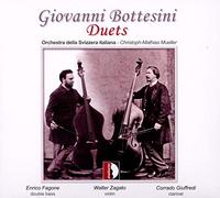 Bottesini : Duos - Concerto pour contrebasse n° 2. Fagone, Mueller.