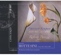 Bottesini : Œuvres pour Contrebasse et Piano. Siragusa, Paruzzo