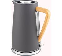 Botti Nelly Bouilloire 1,7L Ultra Rapide Sans Fil Design Moderne Gris Nordique