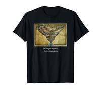 Botticelli The Map of Hell Dante's Divine Comedy Peinture T-Shirt