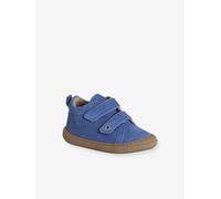 Bottillons bébé cuir souple scra bleu électrique 21