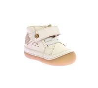 Kickers Sokistic, Bottillons Fille, Blanc Casse Etoile, 27