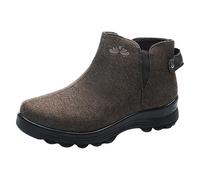 Bottillons Femme Bottines Femme Confortable Casual Chic Plate Souple Imperméable Bottine Pied Large Légère Extérieur Boots Petit Talon Bottines Blanche