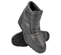 Bottillons fourrés - TERRE JARDIN - 38 - Adulte - Mixte - Noir - Synthétique - Plat - Scratch